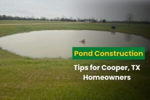 pond construction service